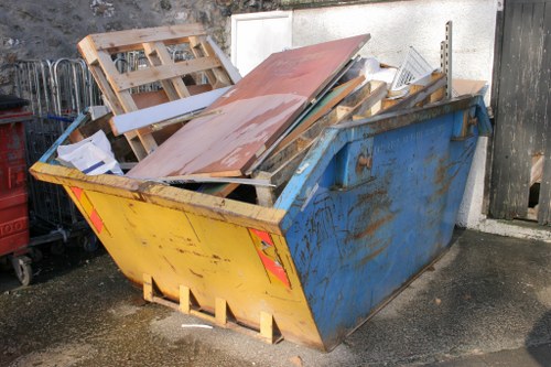 Professional house clearance in action