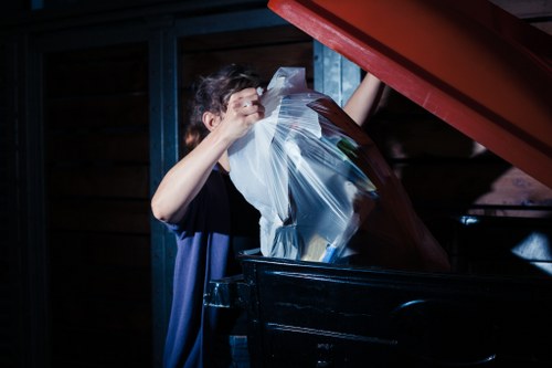 Eco-friendly disposal of household items